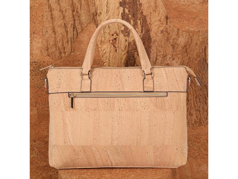 Borsa ventiquattrore portatile in sughero di grande capacità