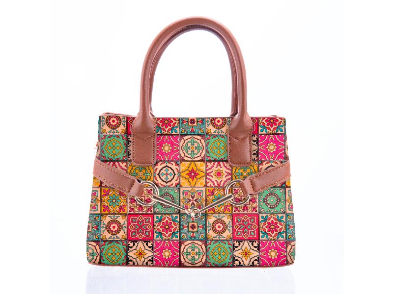 Borsa da donna in sughero minimalista ed elegante